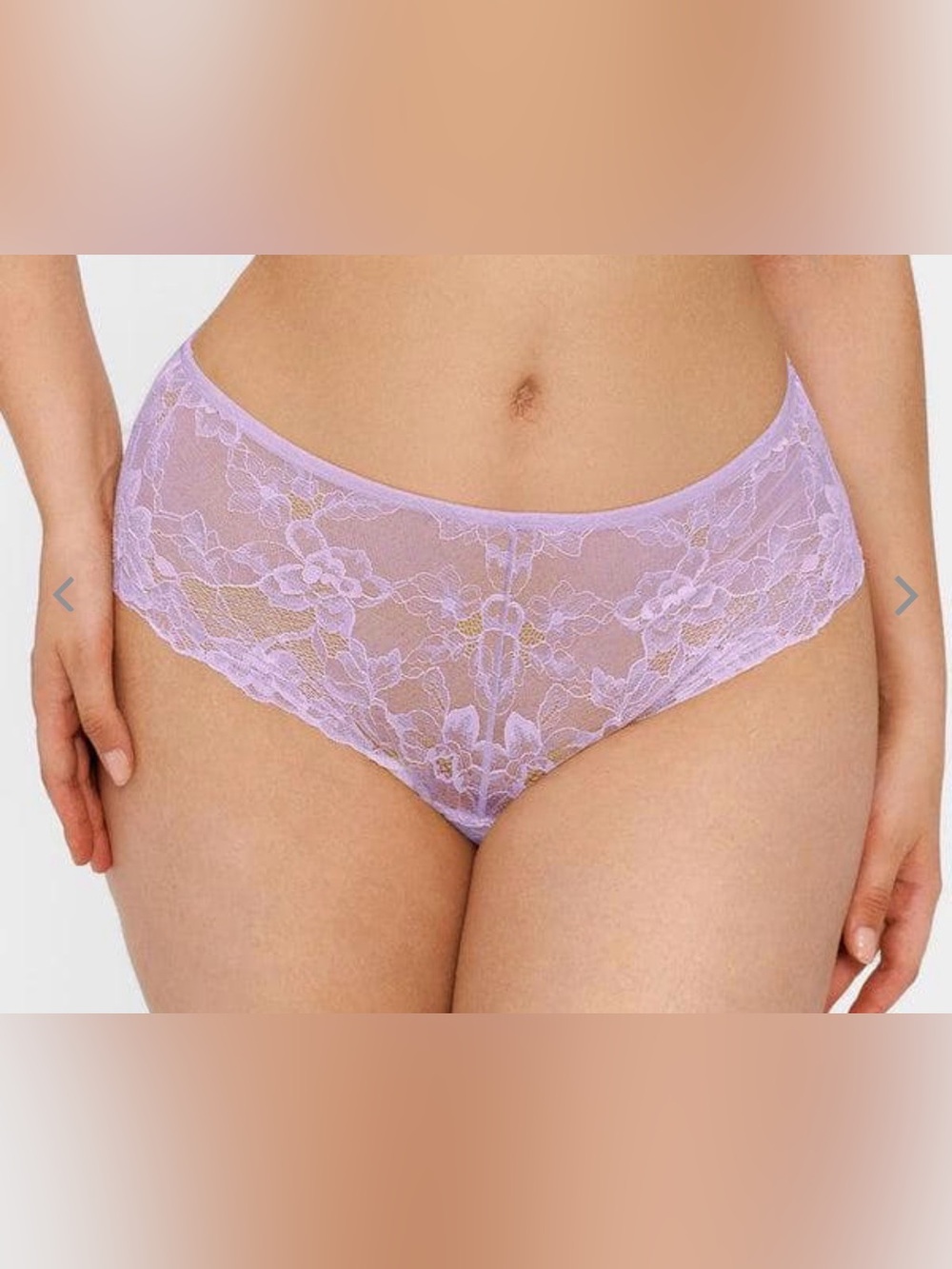 2 Pair NWT 2X Popilush Mid-Rise Lace Panty